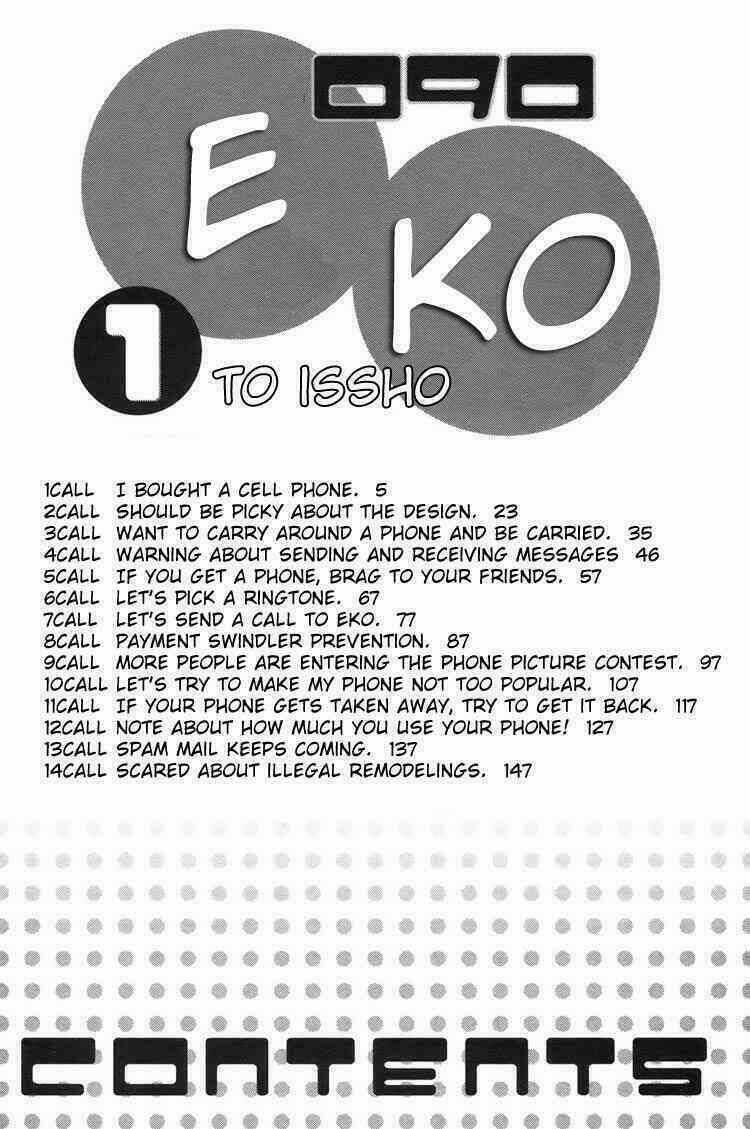 090 - Eko to Issho Chapter 1 trang 3