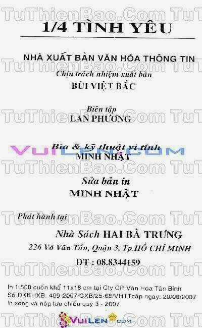 1/4 Tình Yêu Chapter 4 trang 2