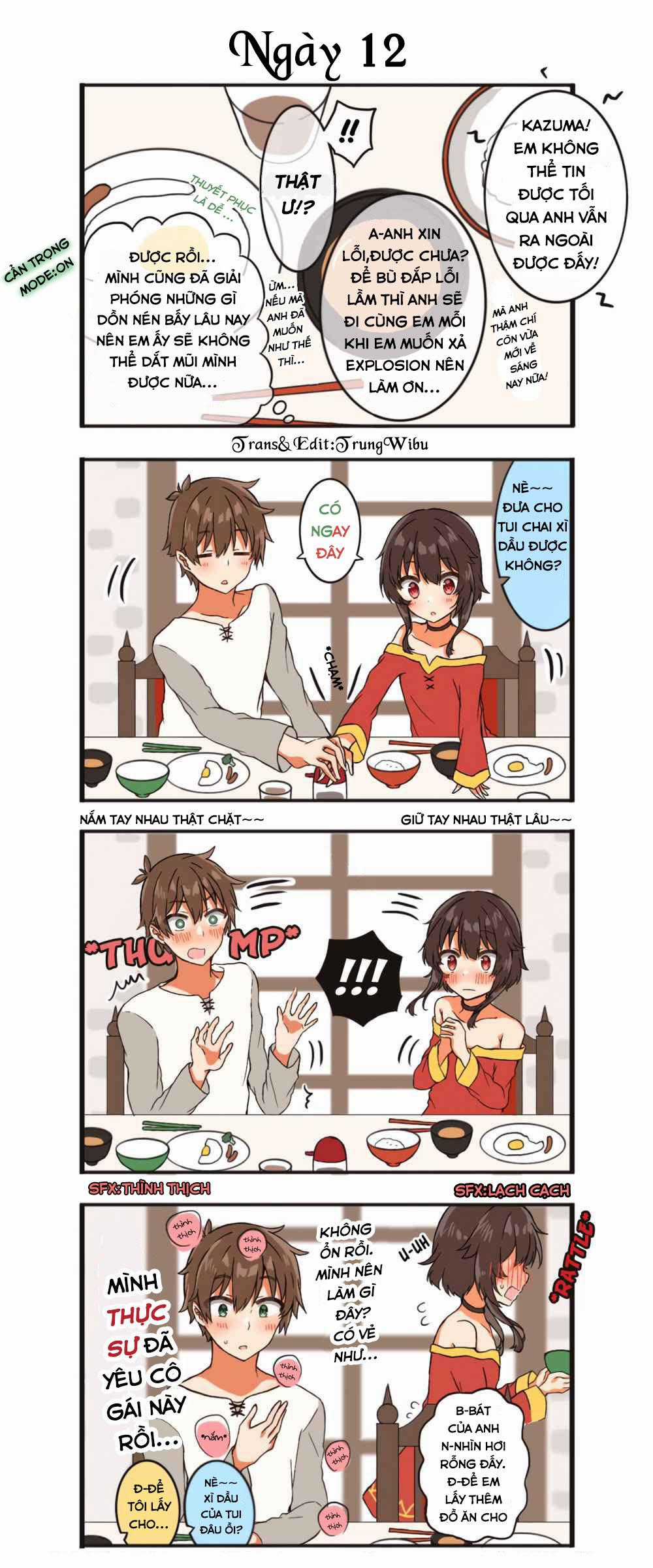 100 Ngày Trước Khi Cưới Của Kazuma Và Megumin Chapter 12 trang 0