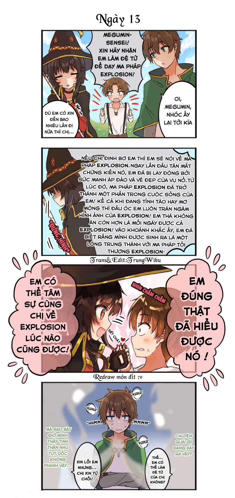 100 Ngày Trước Khi Cưới Của Kazuma Và Megumin Chapter 13 trang 0