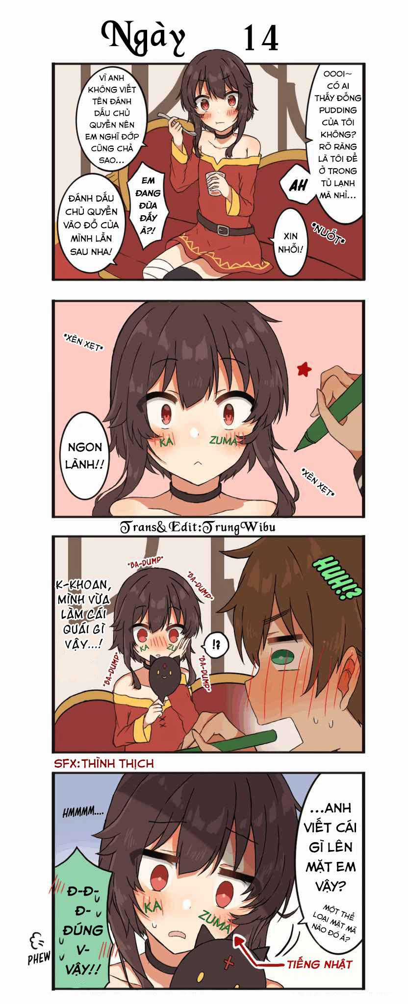 100 Ngày Trước Khi Cưới Của Kazuma Và Megumin Chapter 14 trang 0