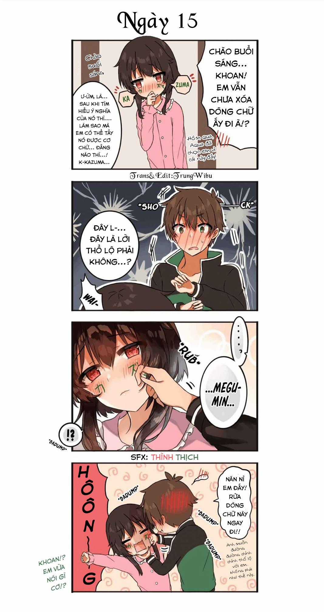 100 Ngày Trước Khi Cưới Của Kazuma Và Megumin Chapter 15 trang 0