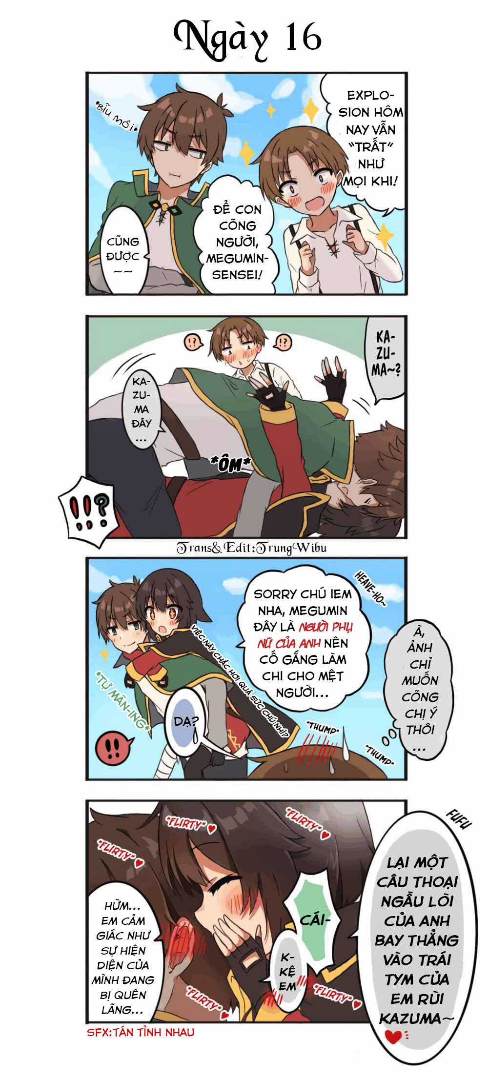 100 Ngày Trước Khi Cưới Của Kazuma Và Megumin Chapter 16 trang 0