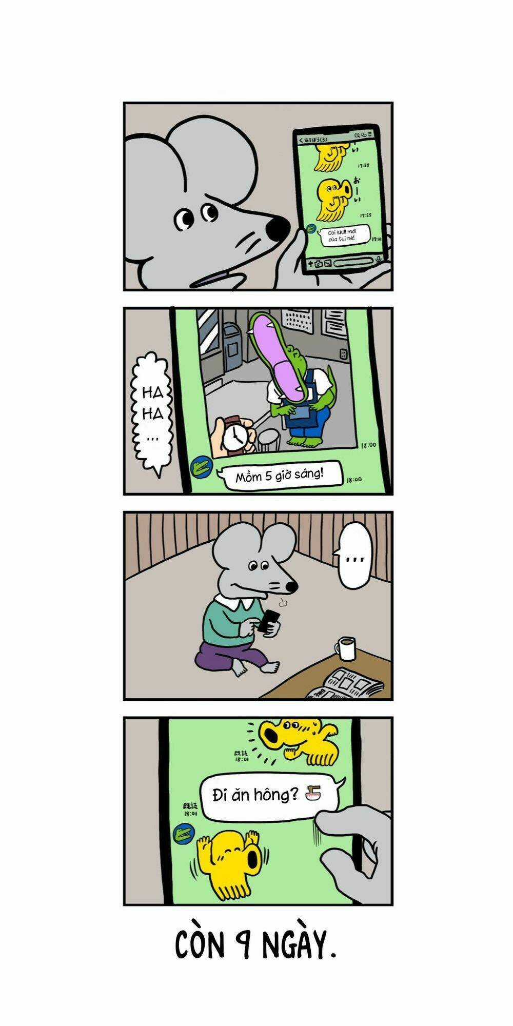 100 Nichigo Ni Shinu Wani Chapter 91 trang 2