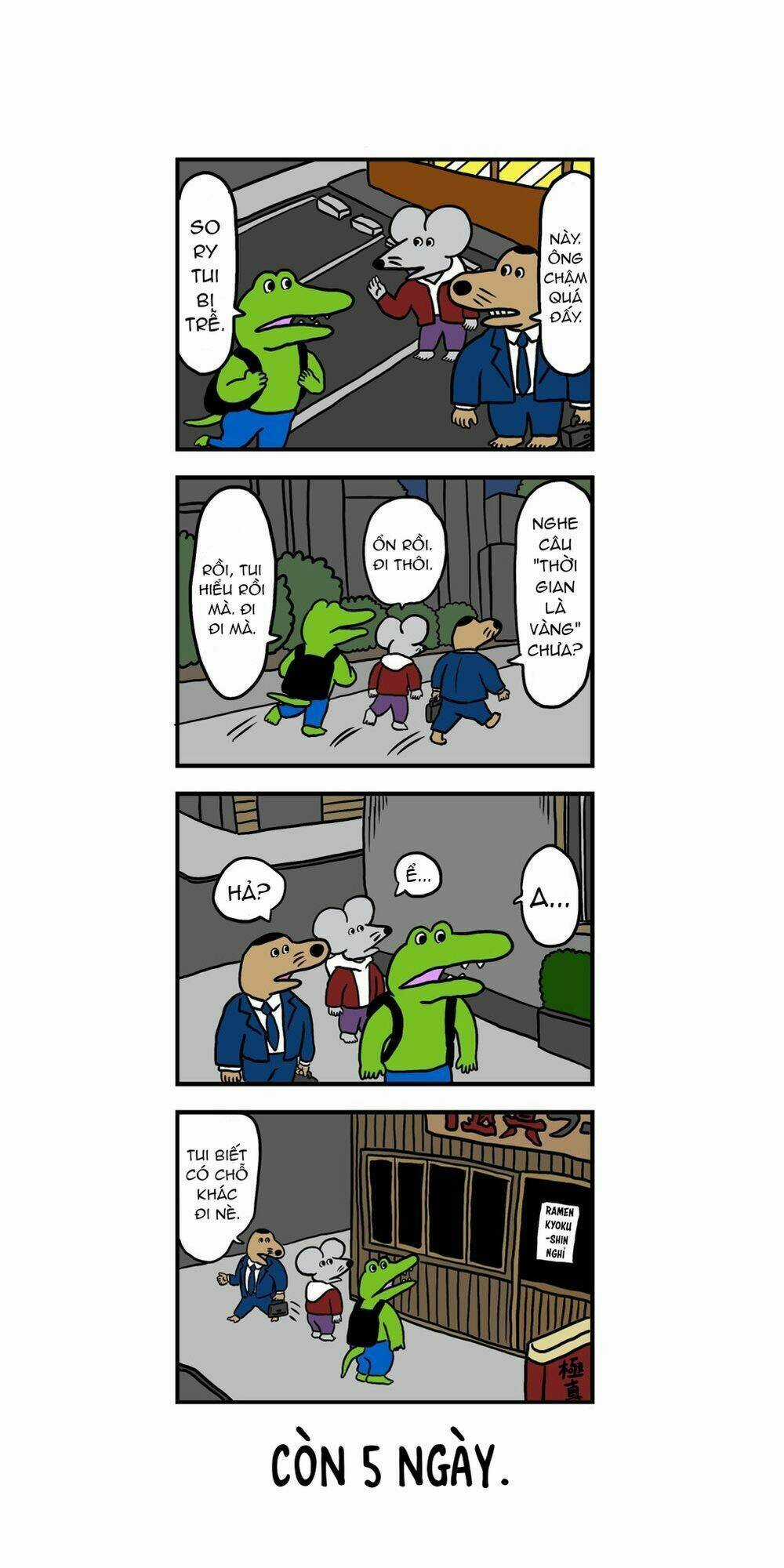 100 Nichigo Ni Shinu Wani Chapter 95 trang 2