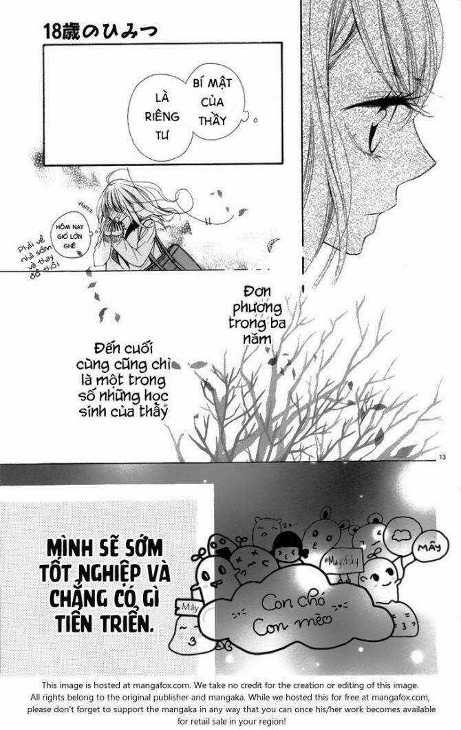 18-Sai no Himitsu Chapter 1 trang 16