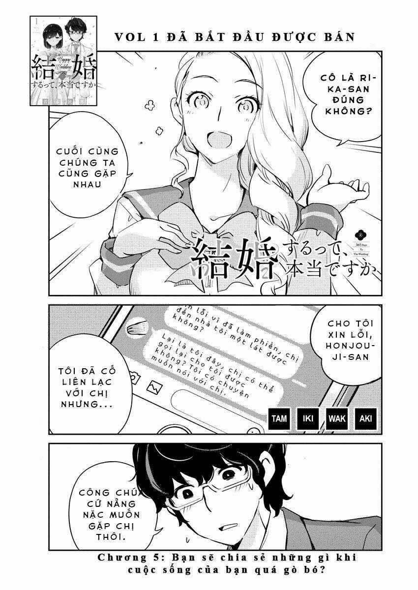 365 Ngày Cho Đến Lúc 2 Ta Kết Hôn Chapter 15 trang 0