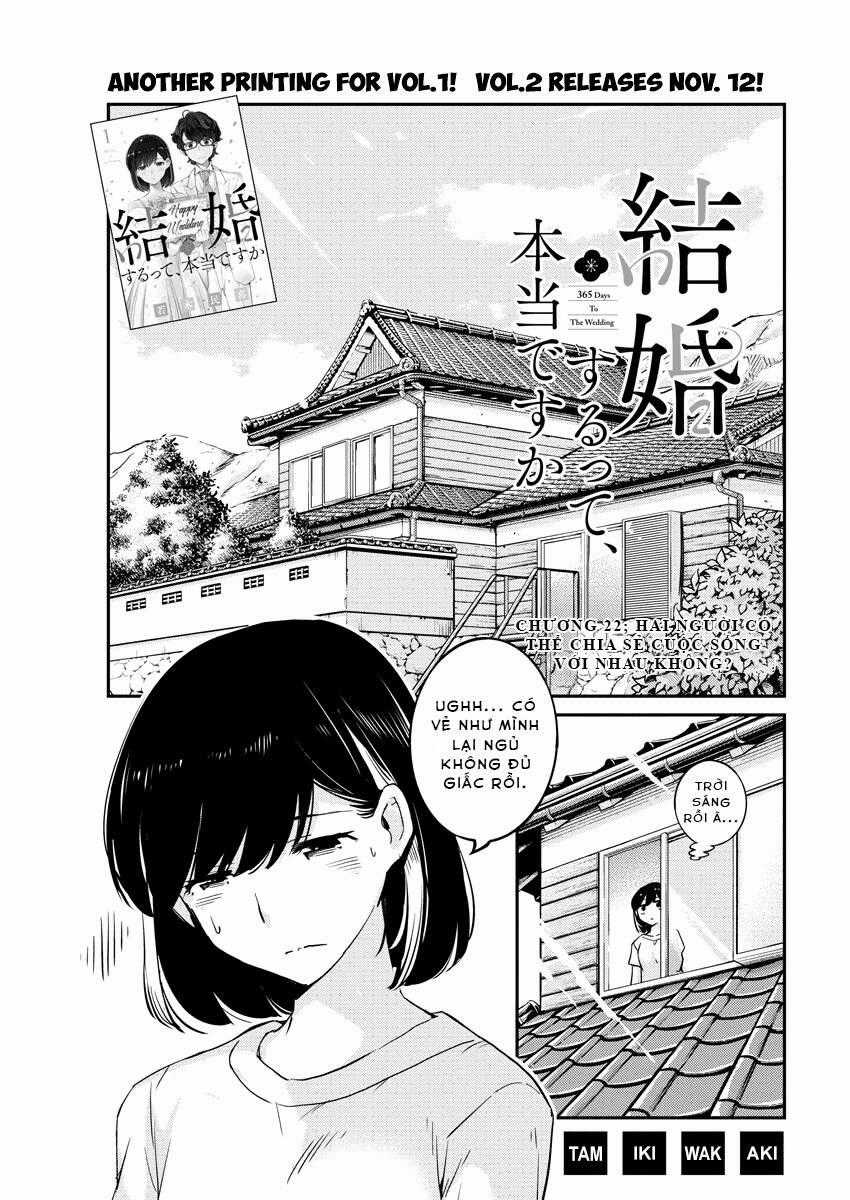 365 Ngày Cho Đến Lúc 2 Ta Kết Hôn Chapter 22 trang 0