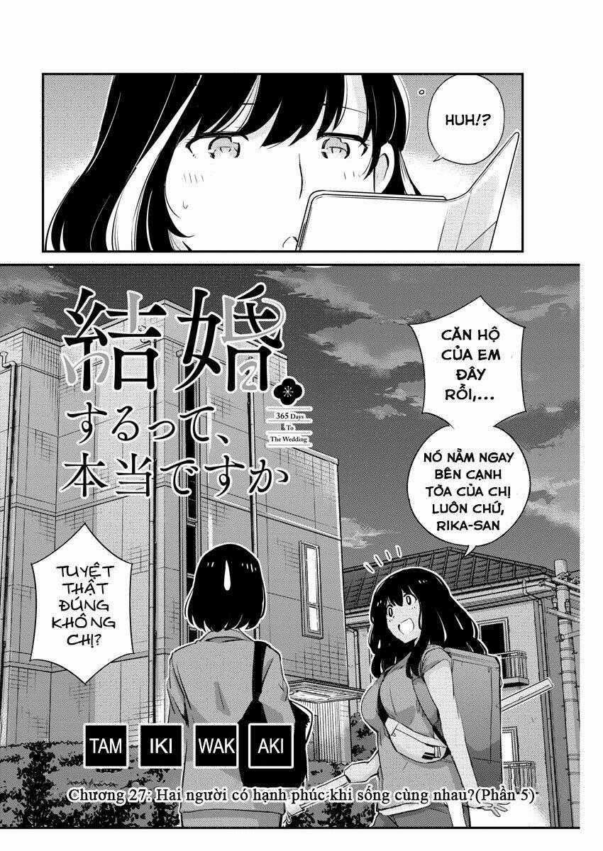 365 Ngày Cho Đến Lúc 2 Ta Kết Hôn Chapter 27 trang 1