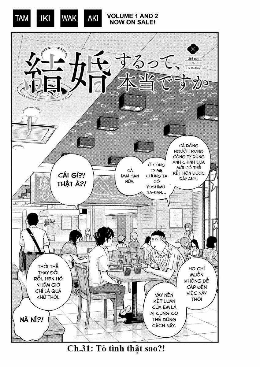 365 Ngày Cho Đến Lúc 2 Ta Kết Hôn Chapter 31 trang 1
