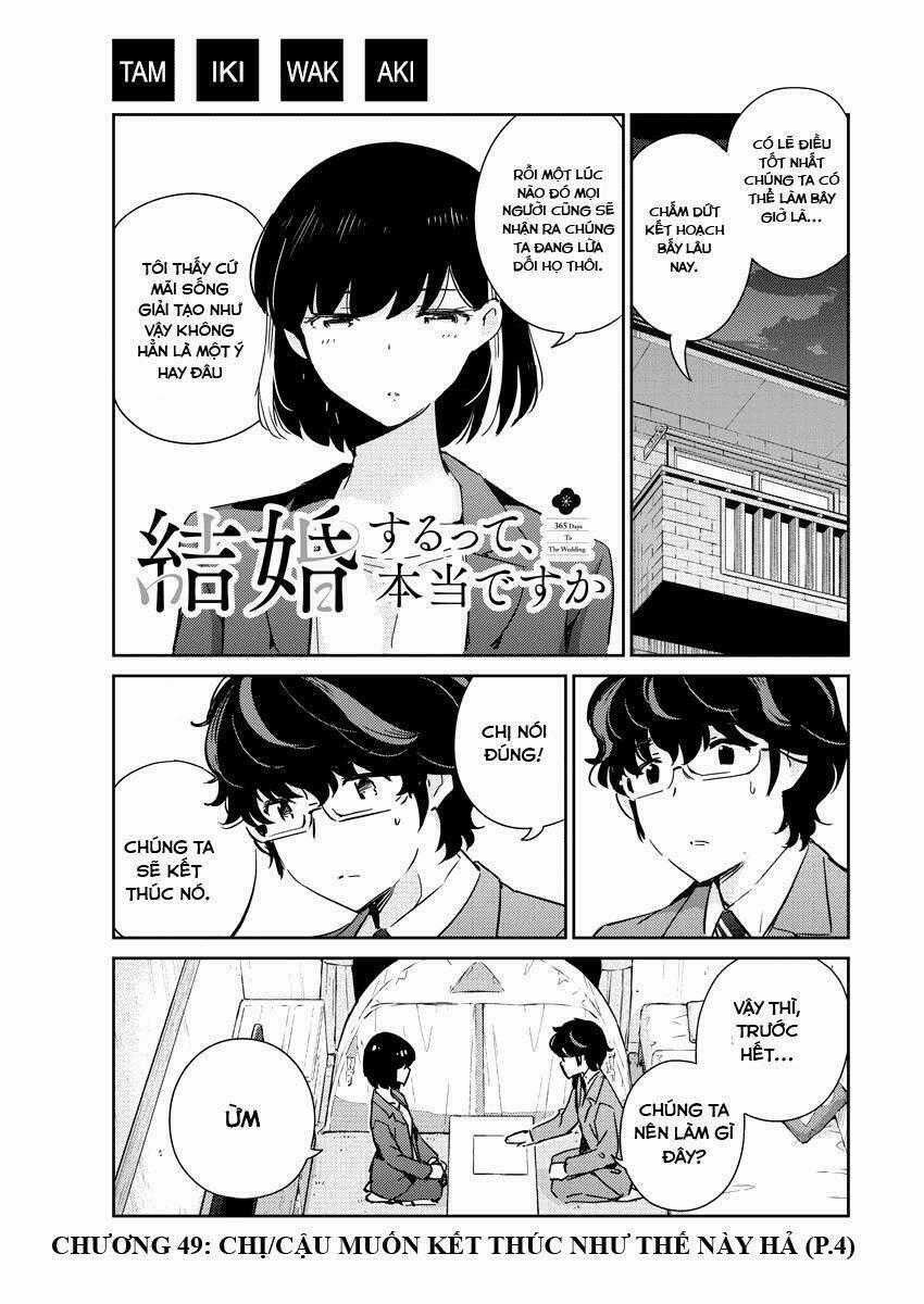365 Ngày Cho Đến Lúc 2 Ta Kết Hôn Chapter 49 trang 0