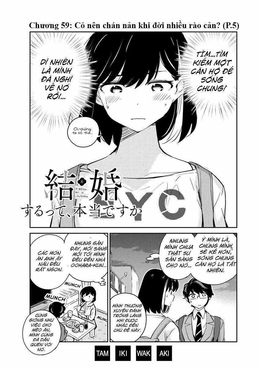 365 Ngày Cho Đến Lúc 2 Ta Kết Hôn Chapter 59 trang 0