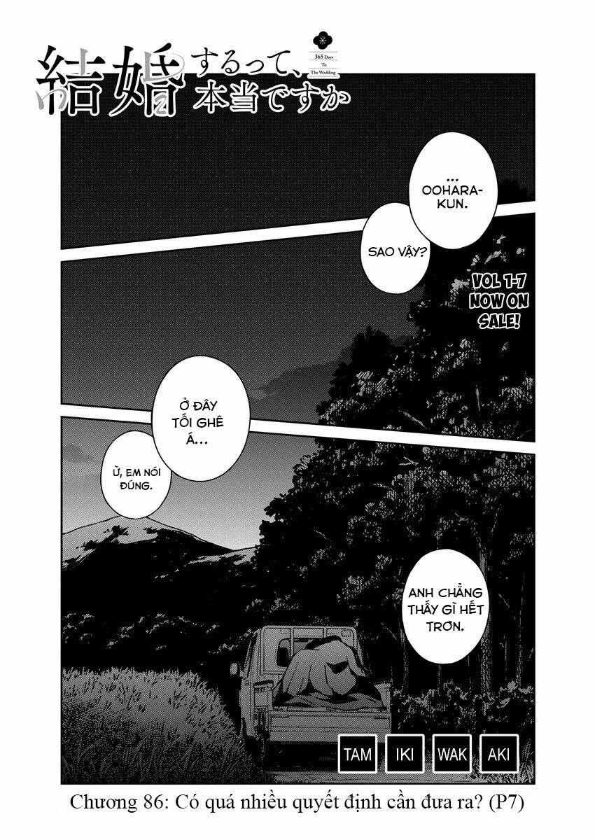 365 Ngày Cho Đến Lúc 2 Ta Kết Hôn Chapter 86 trang 0