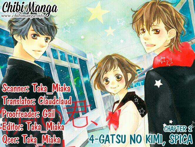 4-Gatsu No Kimi, Spica Chapter 3 trang 2