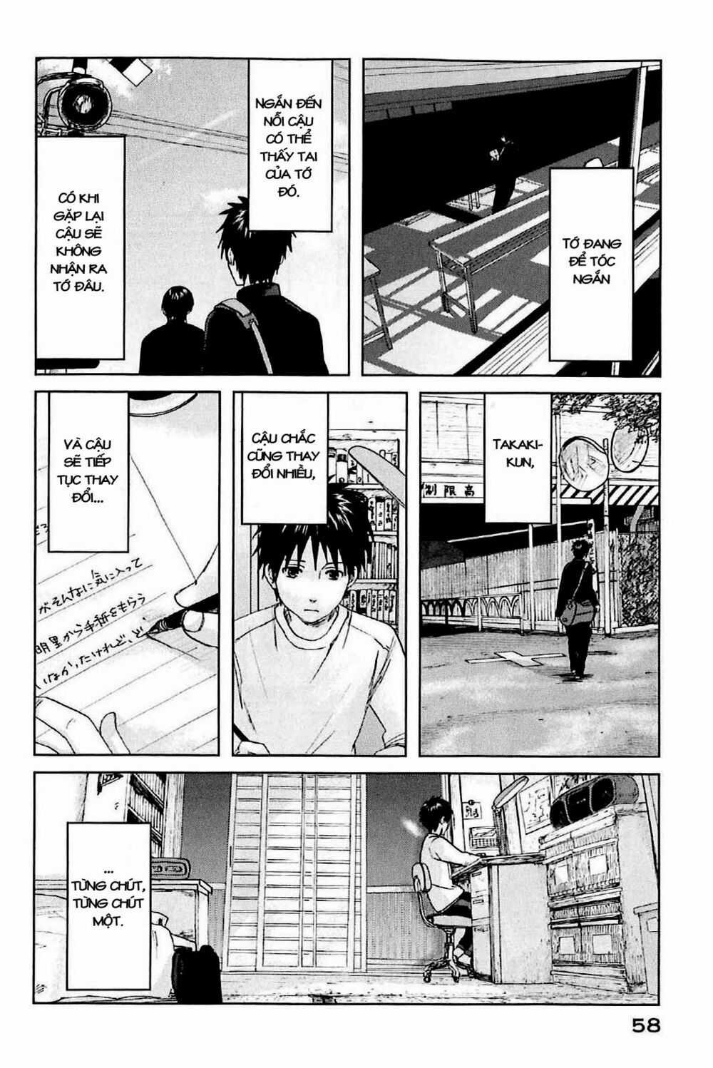 5 Centimeters Per Second (5Cm/S) Chapter 1 trang 62