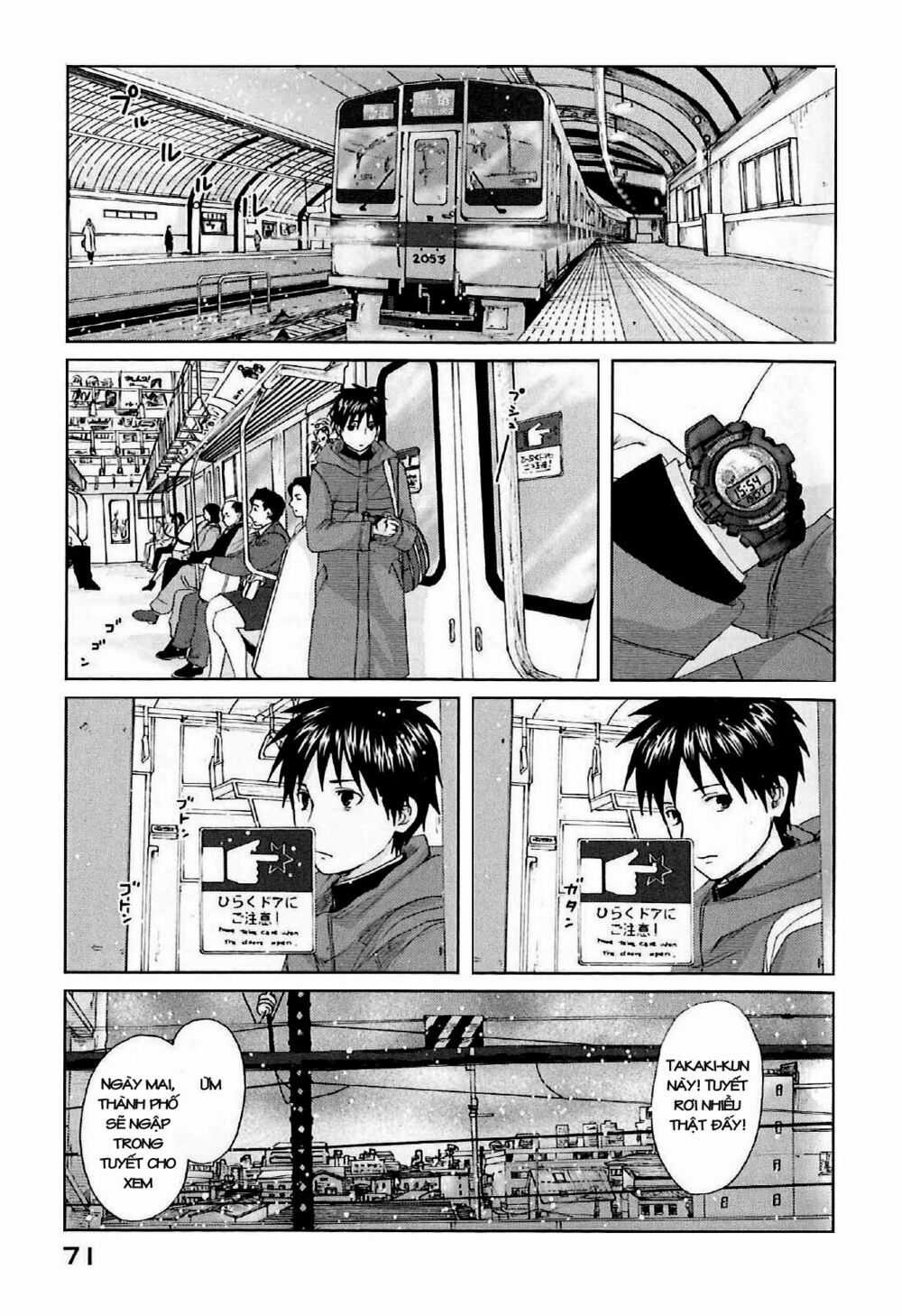 5 Centimeters Per Second (5Cm/S) Chapter 2 trang 5