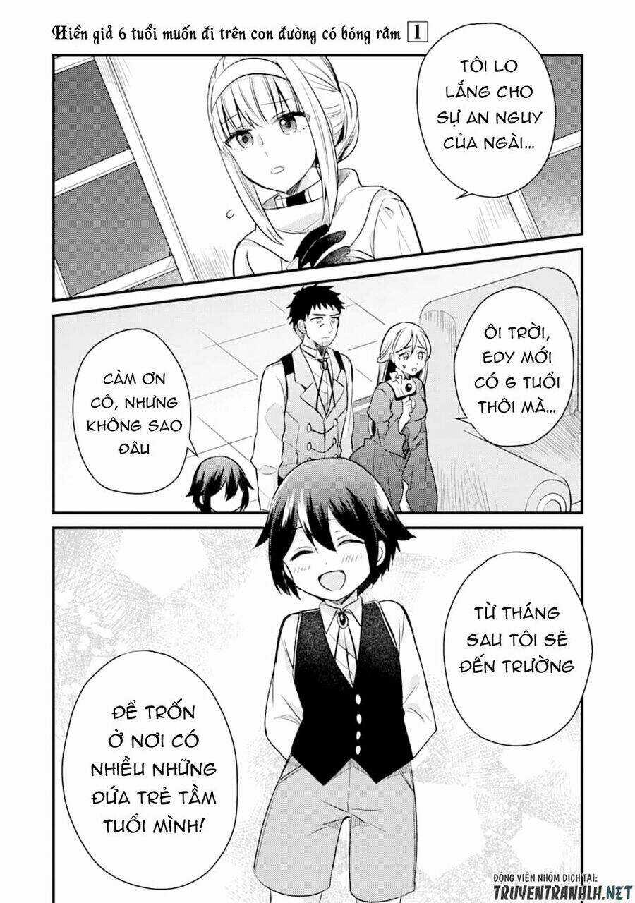 6-Sai No Kenja Wa Hikage No Michi Wo Ayumitai Chapter 3 trang 24