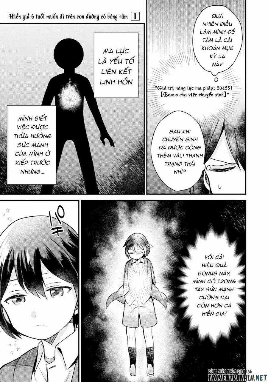 6-Sai No Kenja Wa Hikage No Michi Wo Ayumitai Chapter 3 trang 6