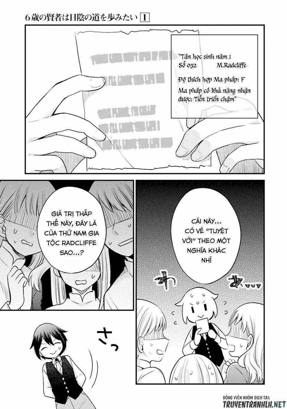 6-Sai No Kenja Wa Hikage No Michi Wo Ayumitai Chapter 4 trang 6