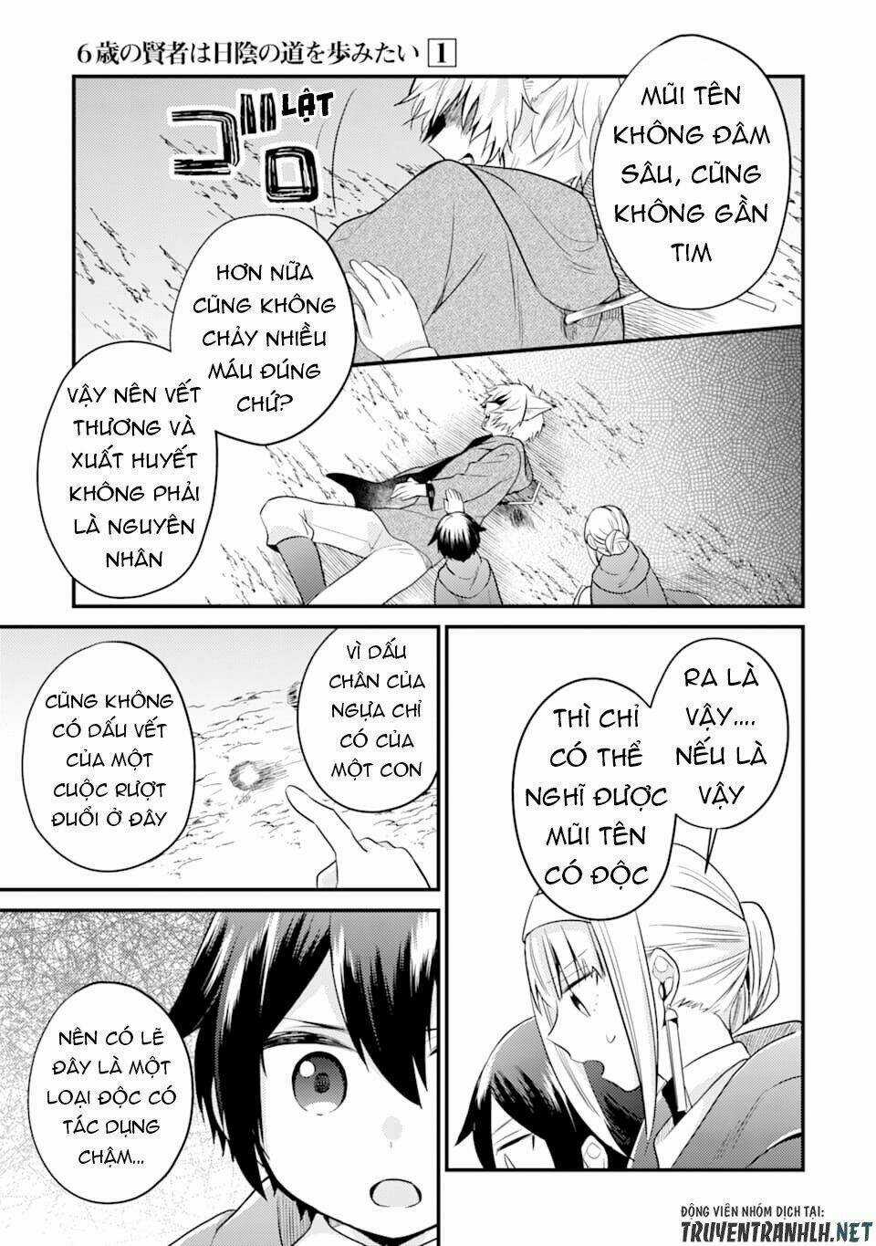 6-Sai No Kenja Wa Hikage No Michi Wo Ayumitai Chapter 5 trang 24