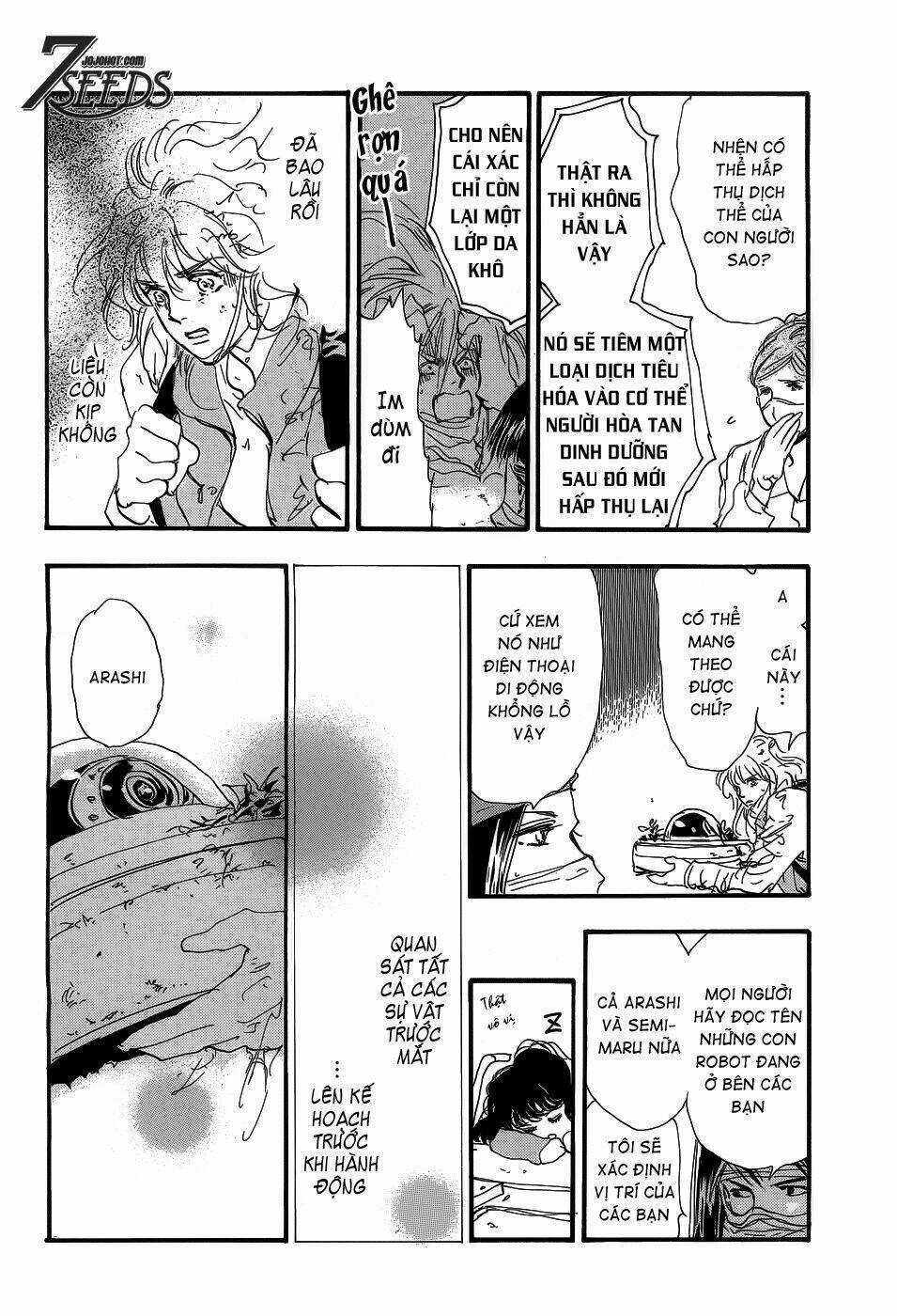 7 Mầm sống Chapter 147 trang 34