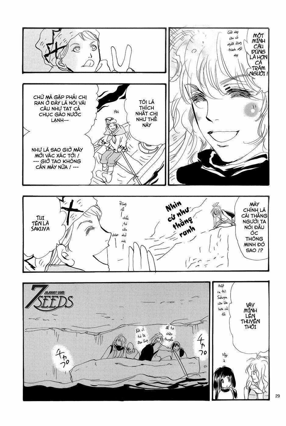 7 Mầm sống Chapter 163 trang 28