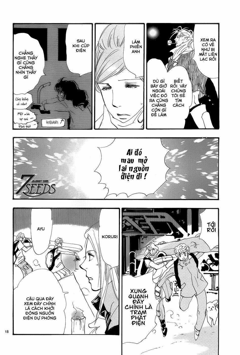 7 Mầm sống Chapter 165 trang 17