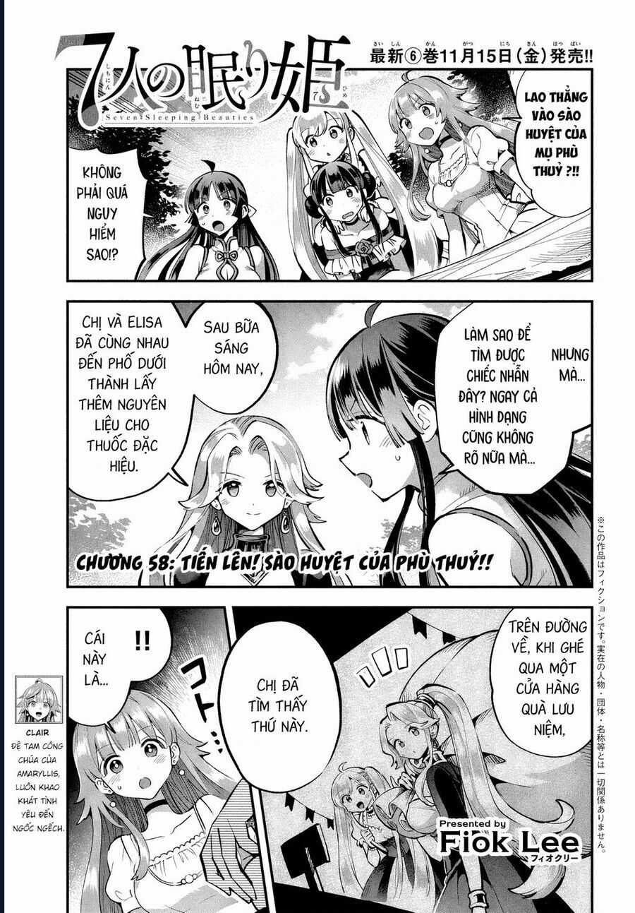 7 Nàng Công Chúa Ngủ Say Chương 58 trang 3