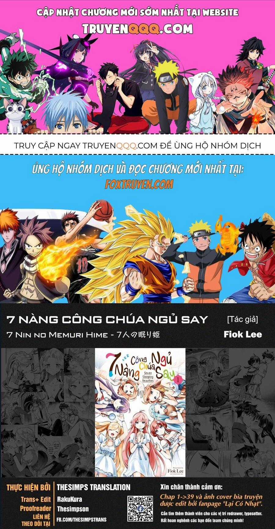 7 Nàng Công Chúa Ngủ Say Chương 65 trang 0