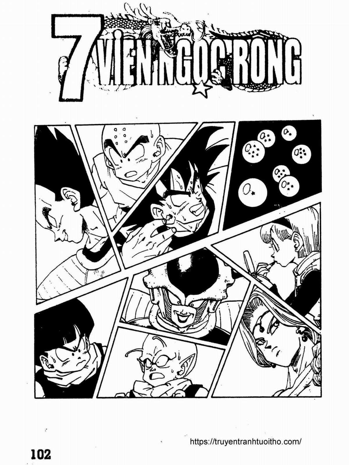 7 Viên Bi Rồng Chapter 32 trang 102