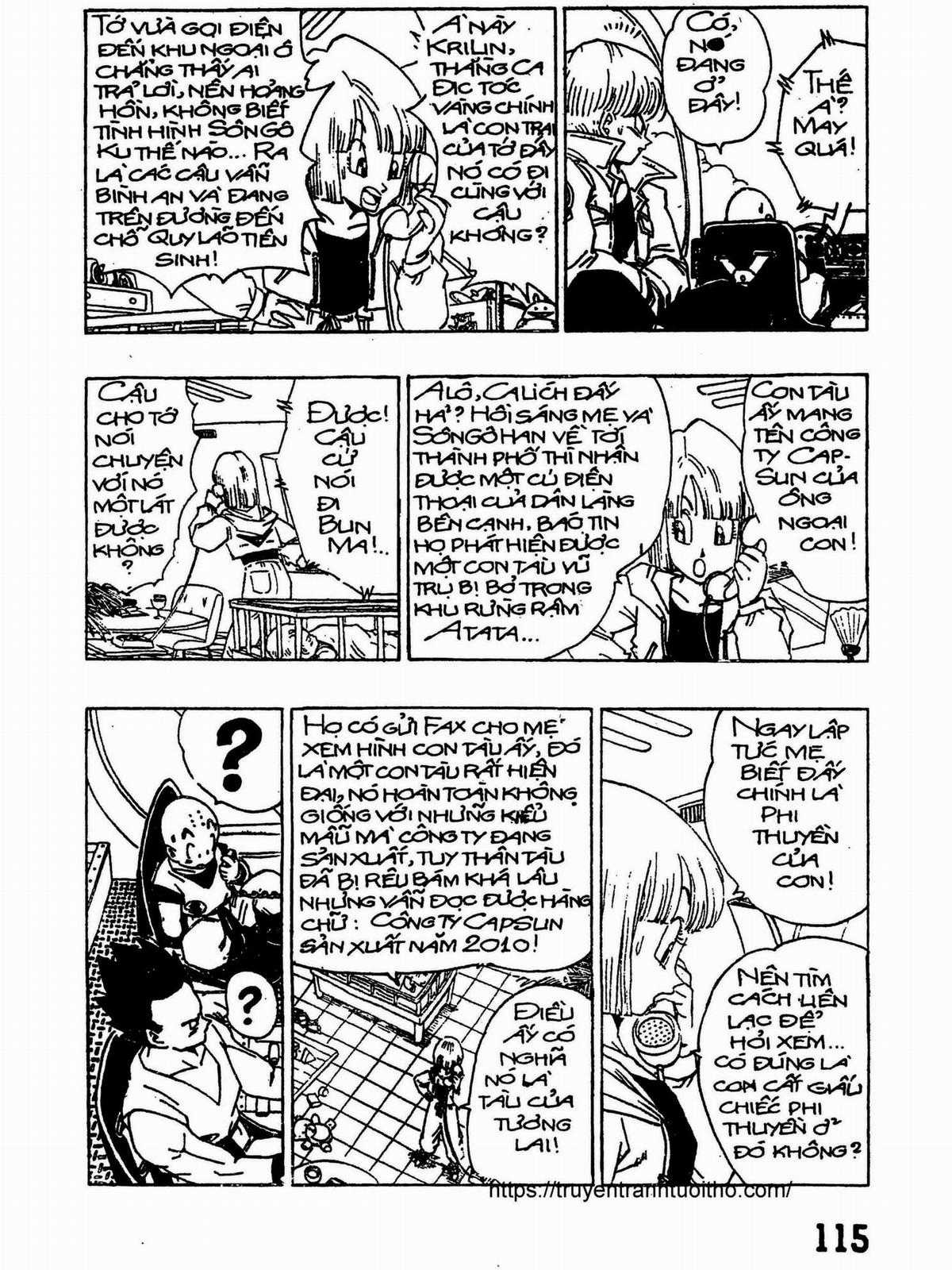 7 Viên Bi Rồng Chapter 46 trang 115