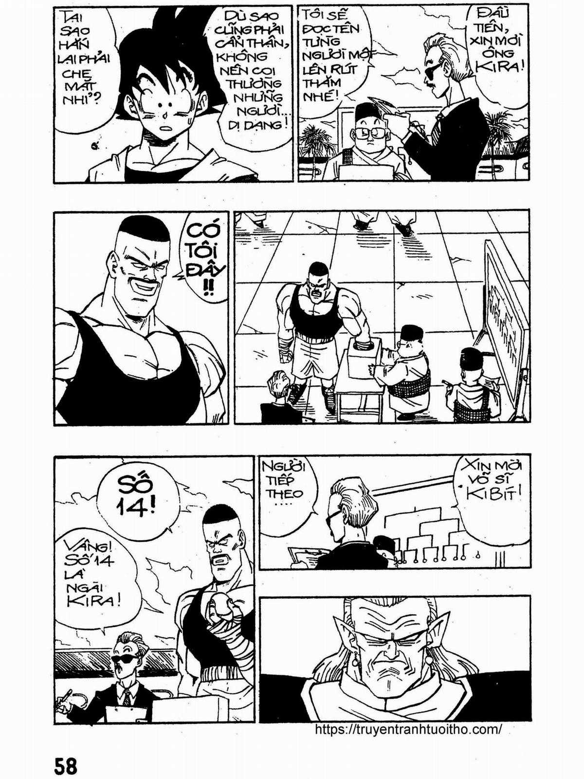 7 Viên Bi Rồng Chapter 57 trang 58