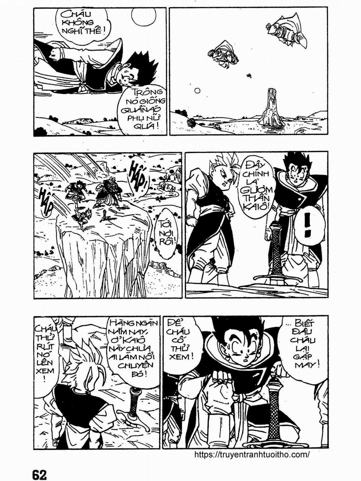 7 Viên Bi Rồng Chapter 61 trang 62