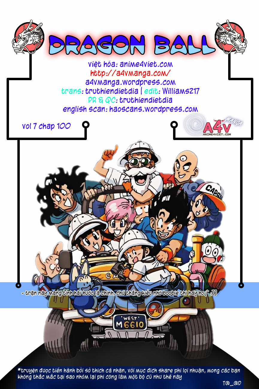 7 Viên Ngọc Rồng Chapter 100 trang 1
