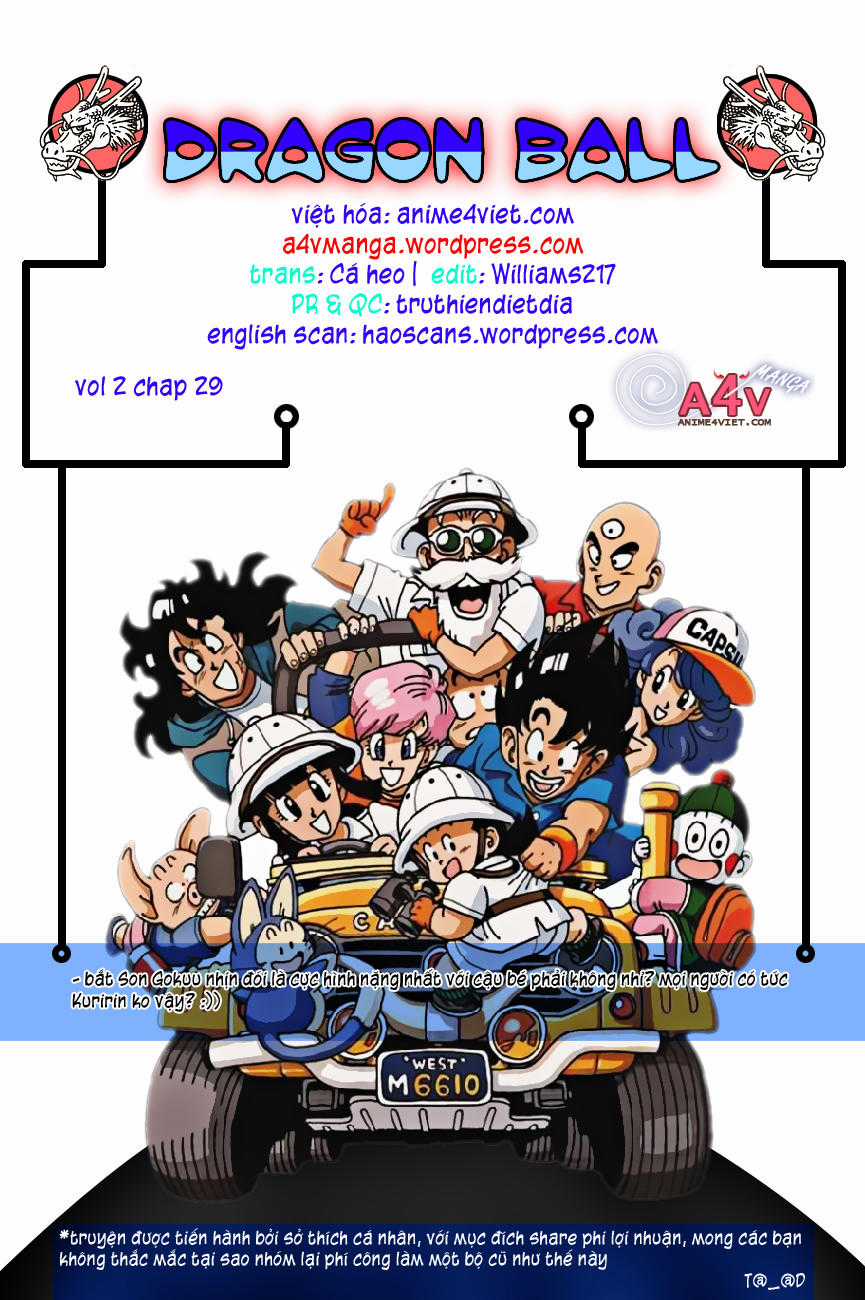 7 Viên Ngọc Rồng Chapter 29 trang 1