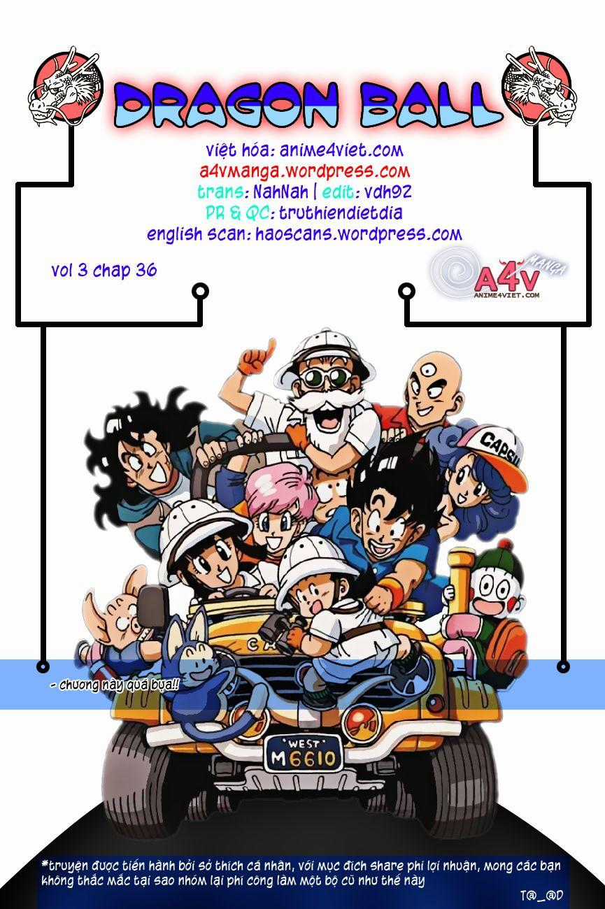 7 Viên Ngọc Rồng Chapter 36 trang 1
