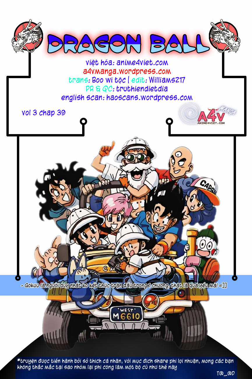 7 Viên Ngọc Rồng Chapter 39 trang 1