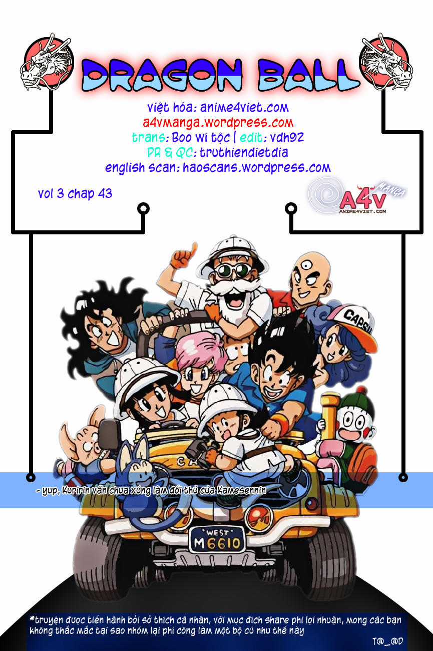 7 Viên Ngọc Rồng Chapter 43 trang 1