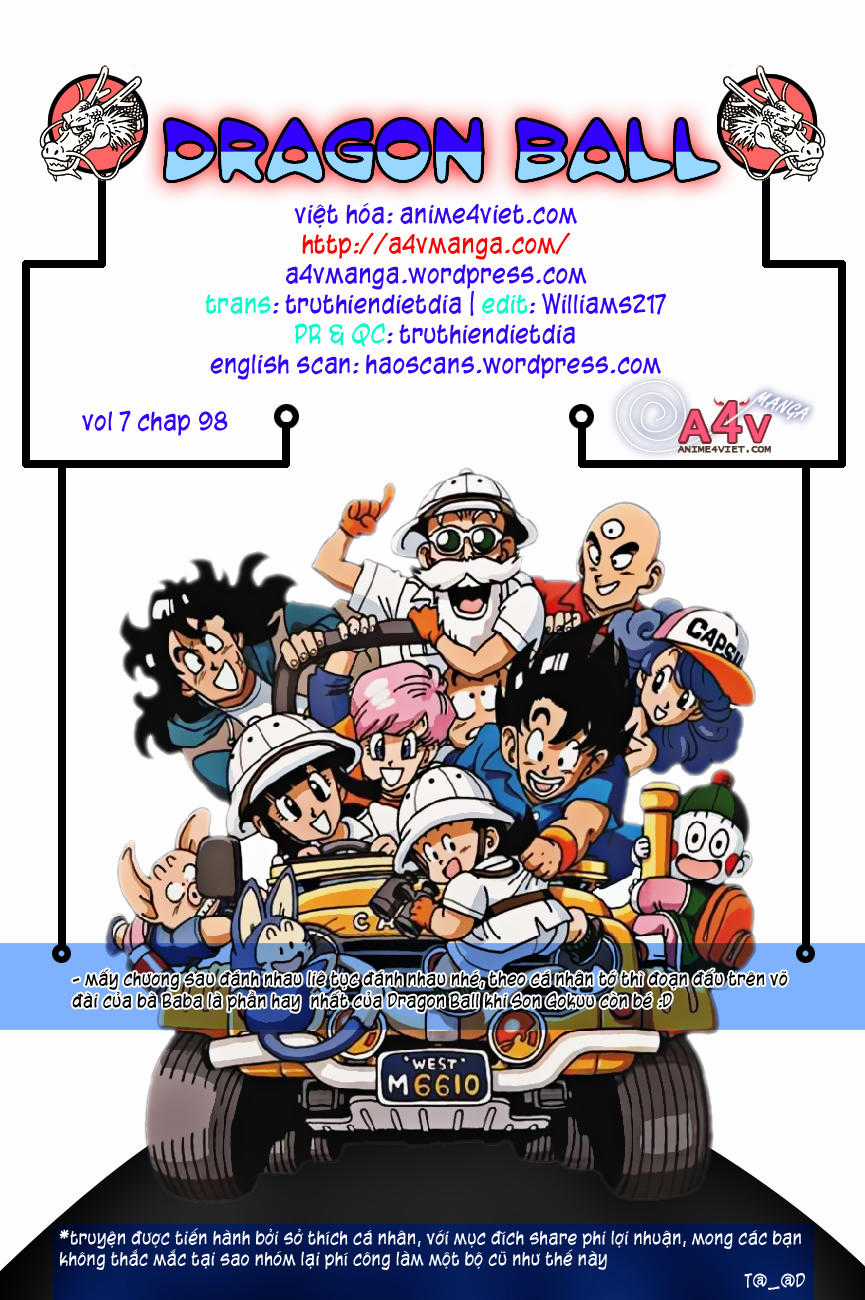 7 Viên Ngọc Rồng Chapter 98 trang 1