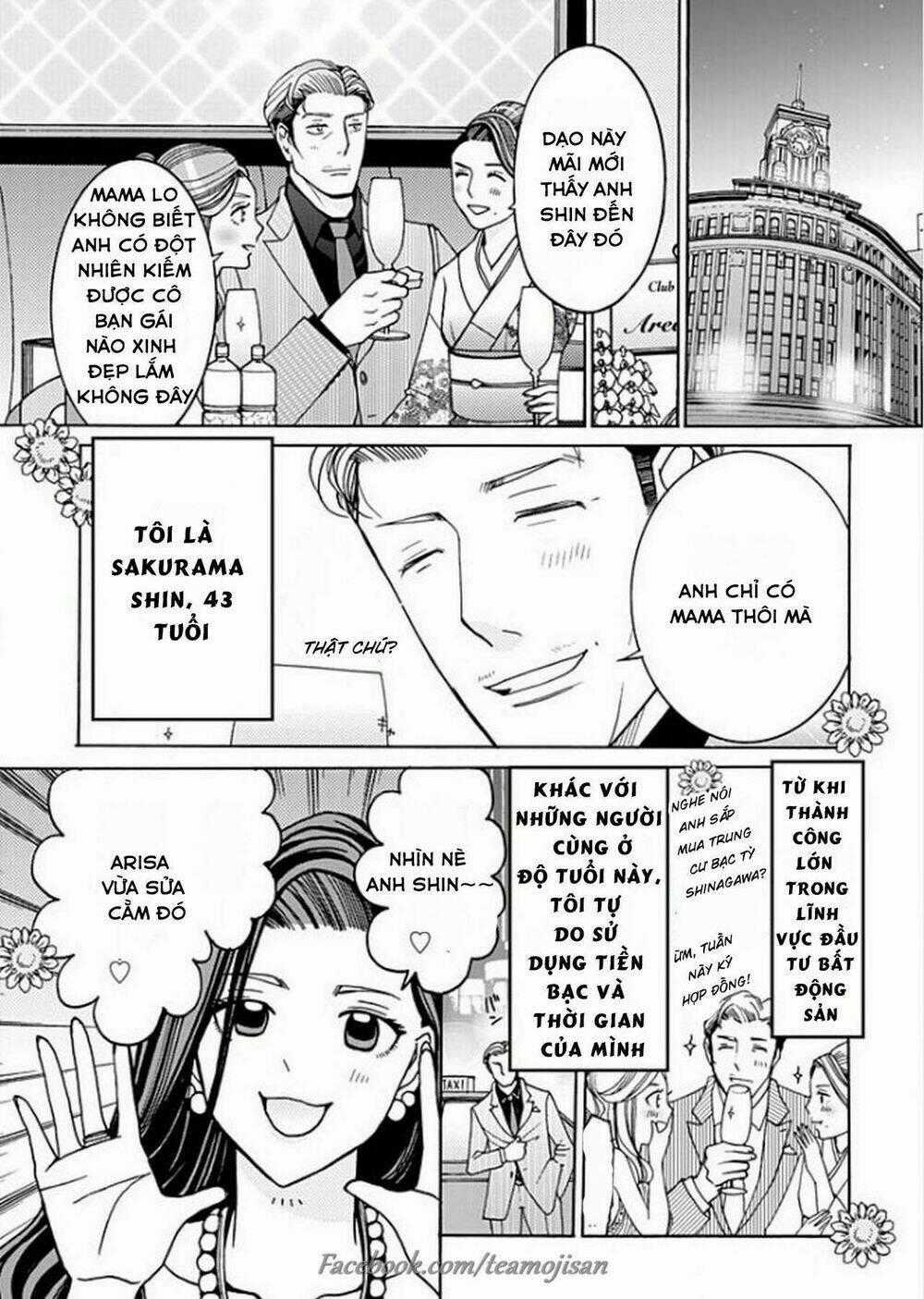 8 Oku Kasegu 43-Sai No Koi Chapter 2 trang 1