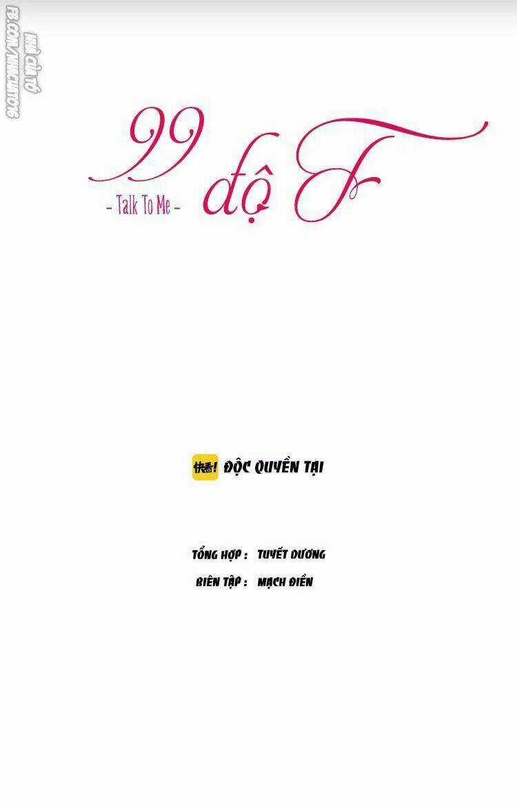 99 Độ F - Talk To Me Chapter 22 trang 6