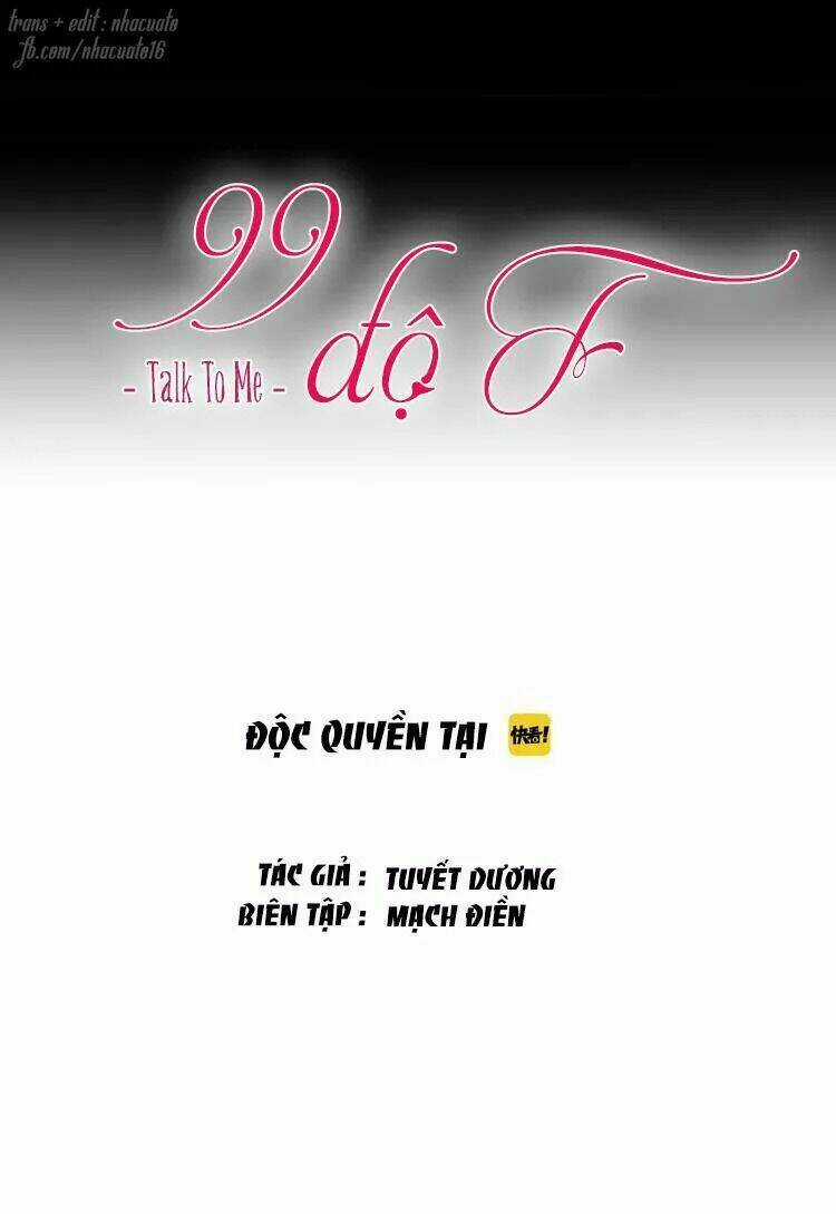 99 Độ F - Talk To Me Chapter 23 trang 6