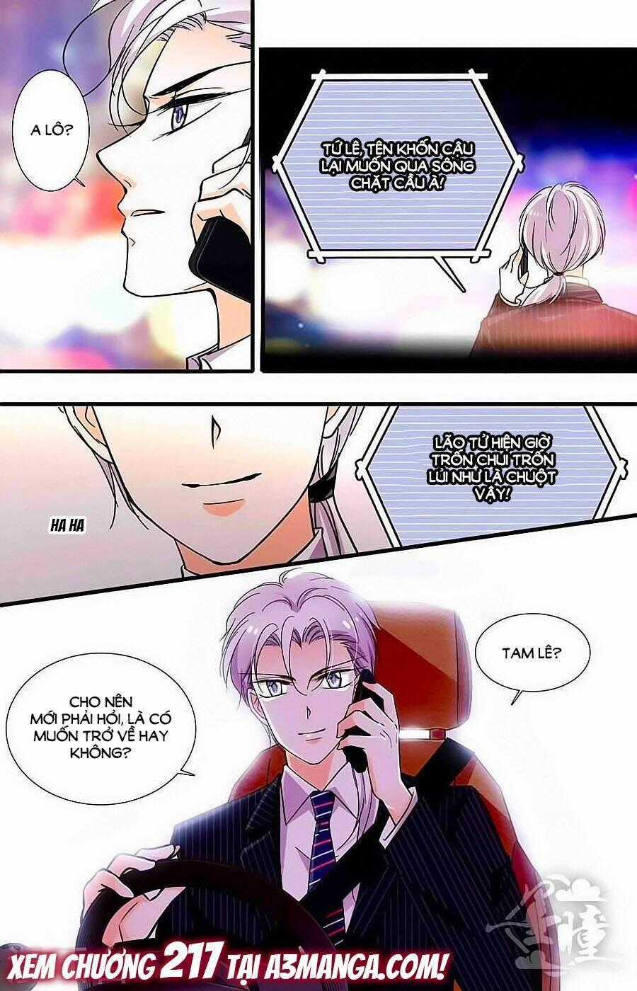 999 Nụ Hôn Bá Đạo Của Nam Thần Chapter 216 trang 7