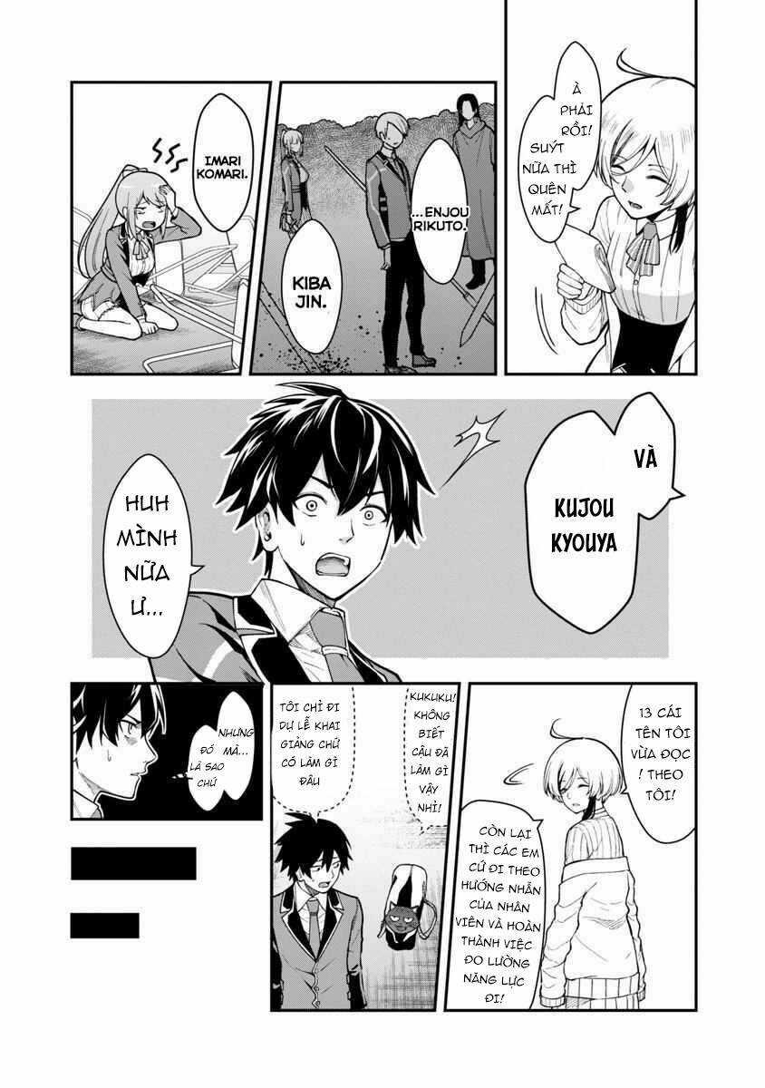 A Brave Man Trained By The Worst Demon King, Unrivaled In The School Of Returnees From Another World Chapter 1.5 trang 7