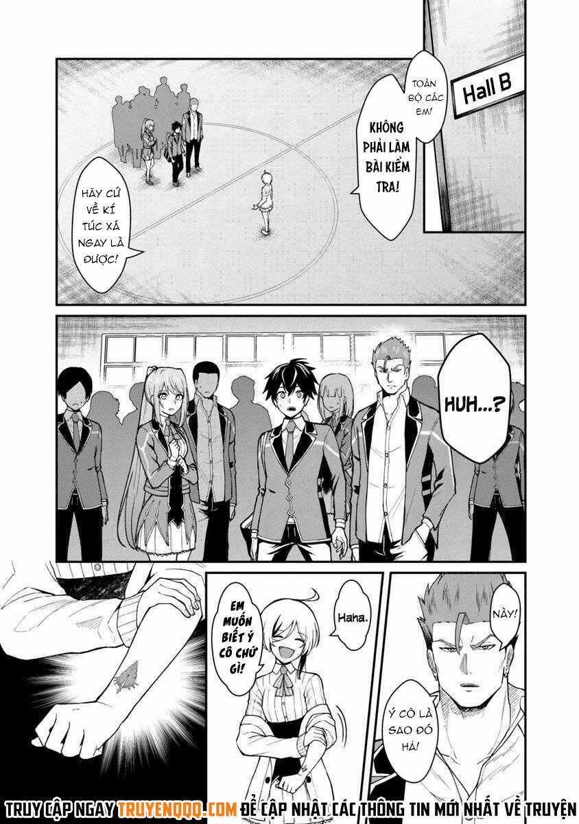 A Brave Man Trained By The Worst Demon King, Unrivaled In The School Of Returnees From Another World Chapter 1.5 trang 8