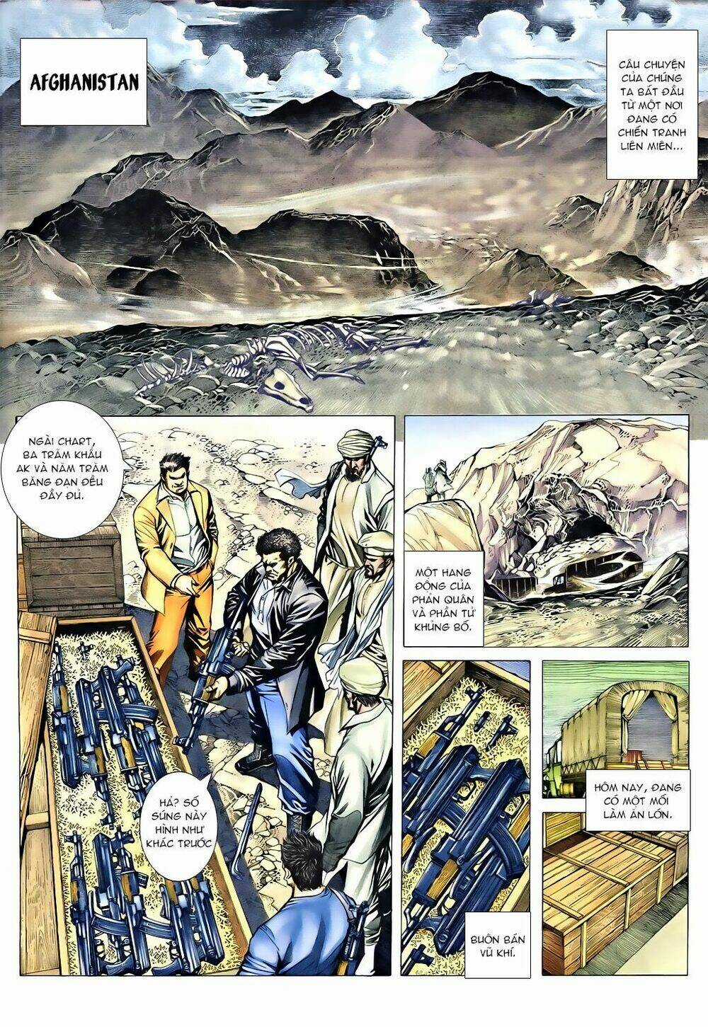 Á Châu Hùng Sư Chapter 1 trang 2