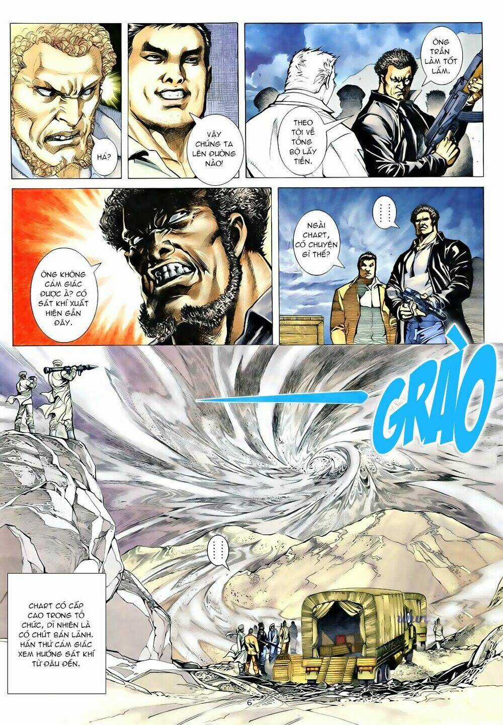 Á Châu Hùng Sư Chapter 1 trang 4