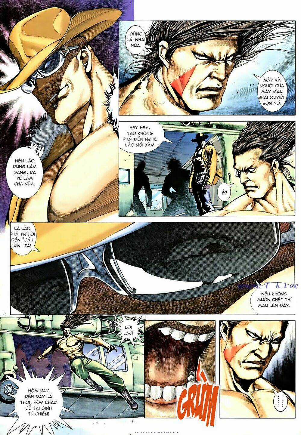 Á Châu Hùng Sư Chapter 10 trang 10