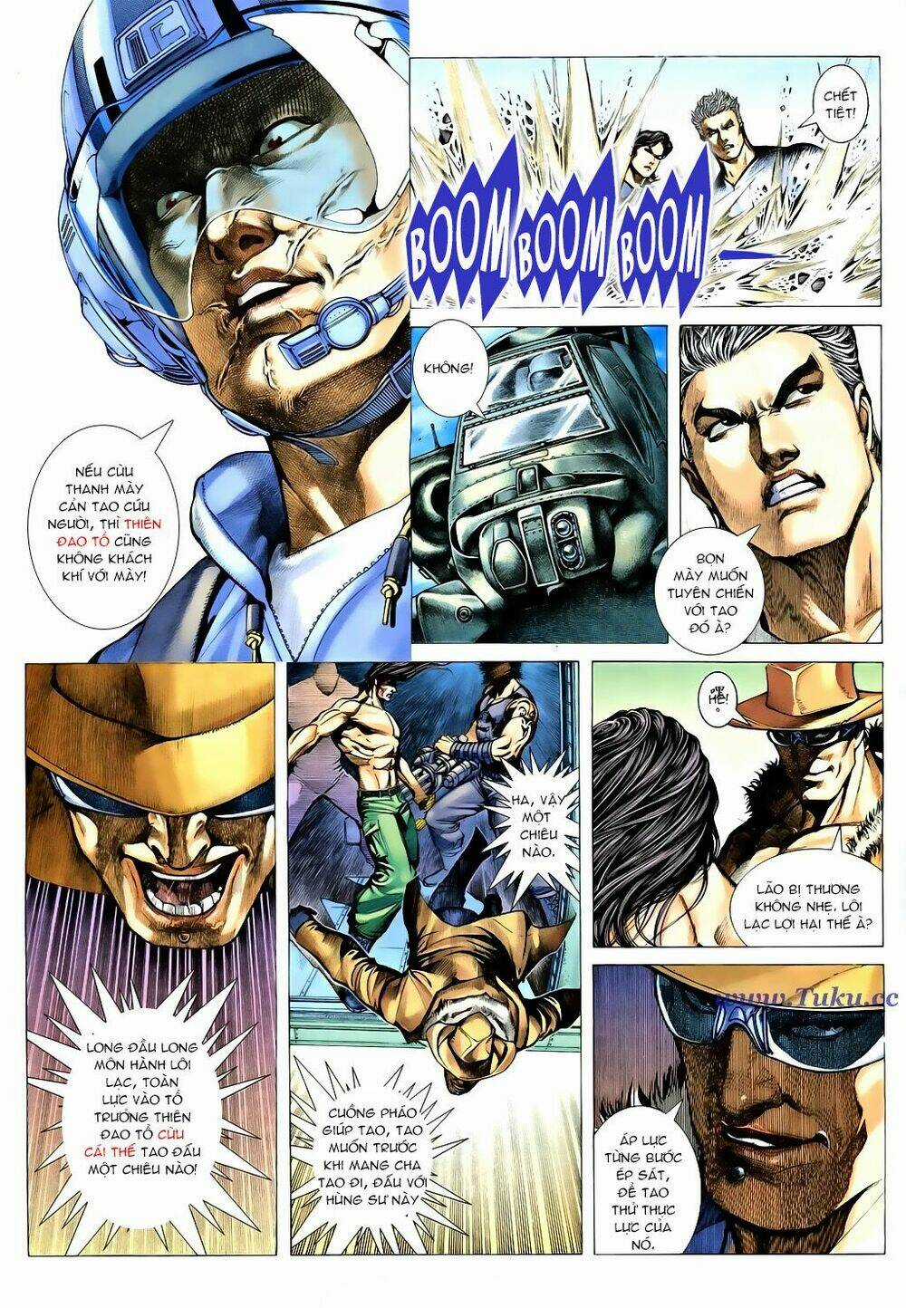 Á Châu Hùng Sư Chapter 10 trang 12