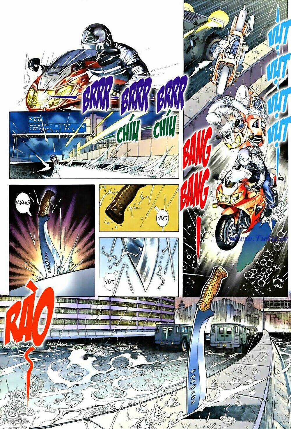 Á Châu Hùng Sư Chapter 2 trang 12